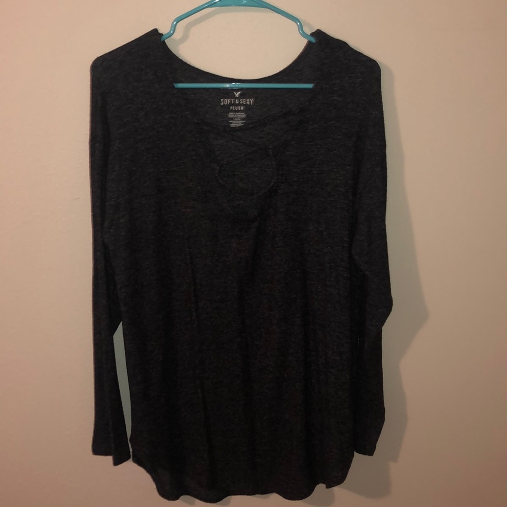 Soft grey long sleeve